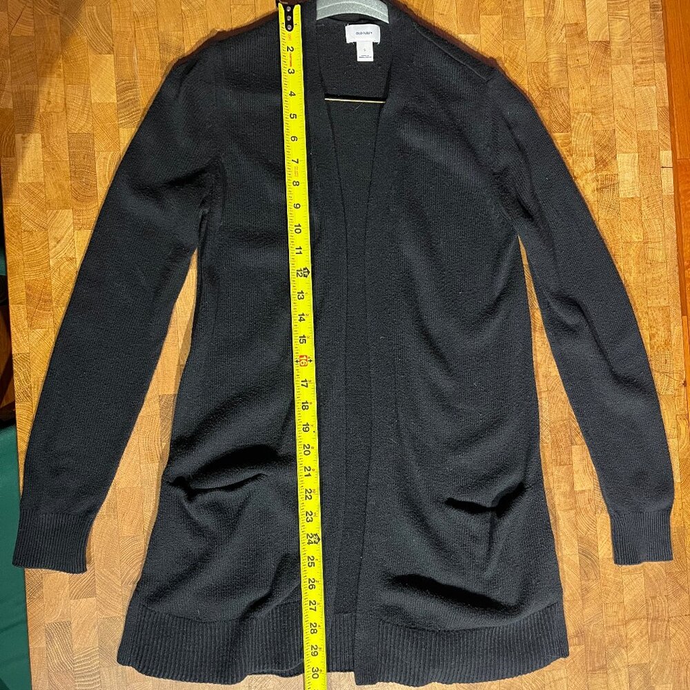Old Navy Open Front Cardigan Women's Size Small Black